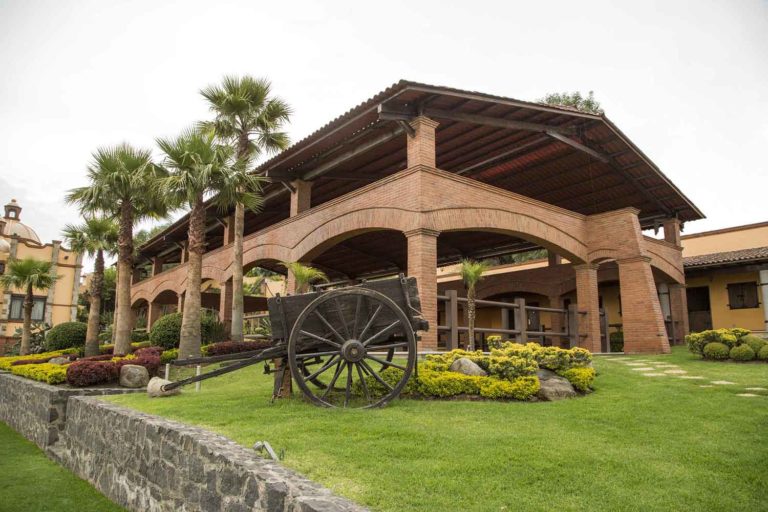 Jardín de fiestas y eventos, Rancho san Jorge, vista del picadero