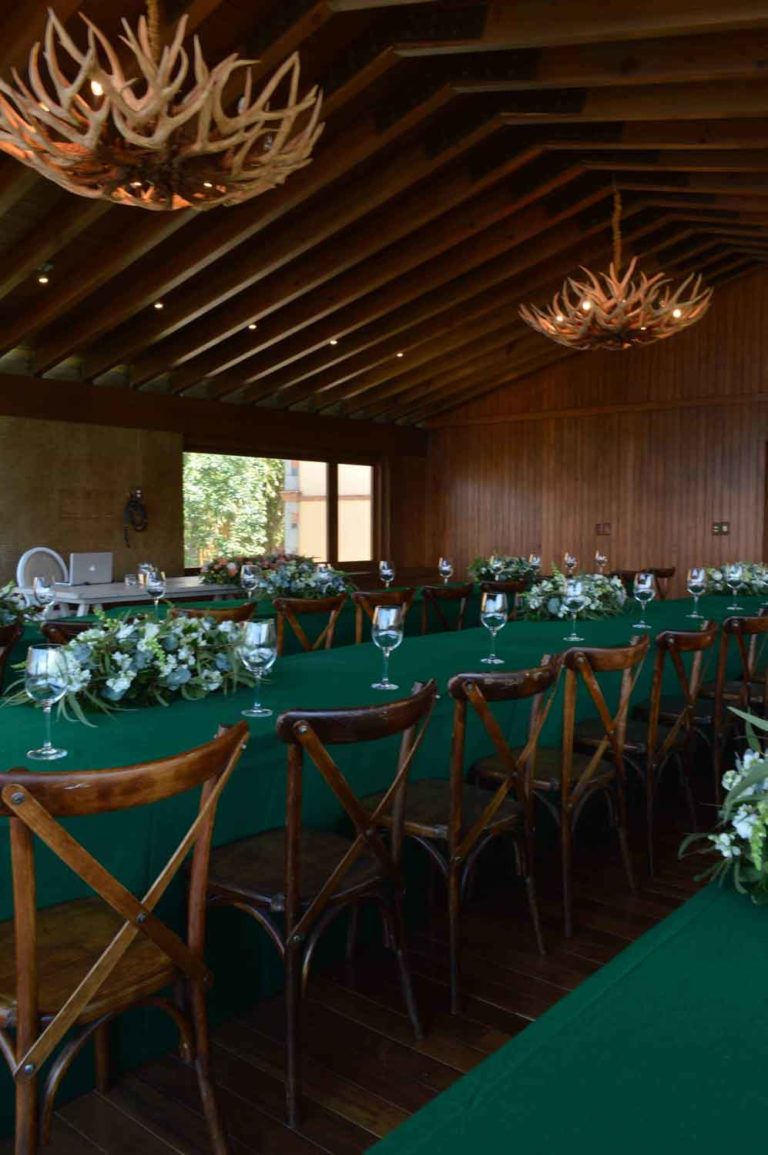 Seminario de capacitación en salón de eventos